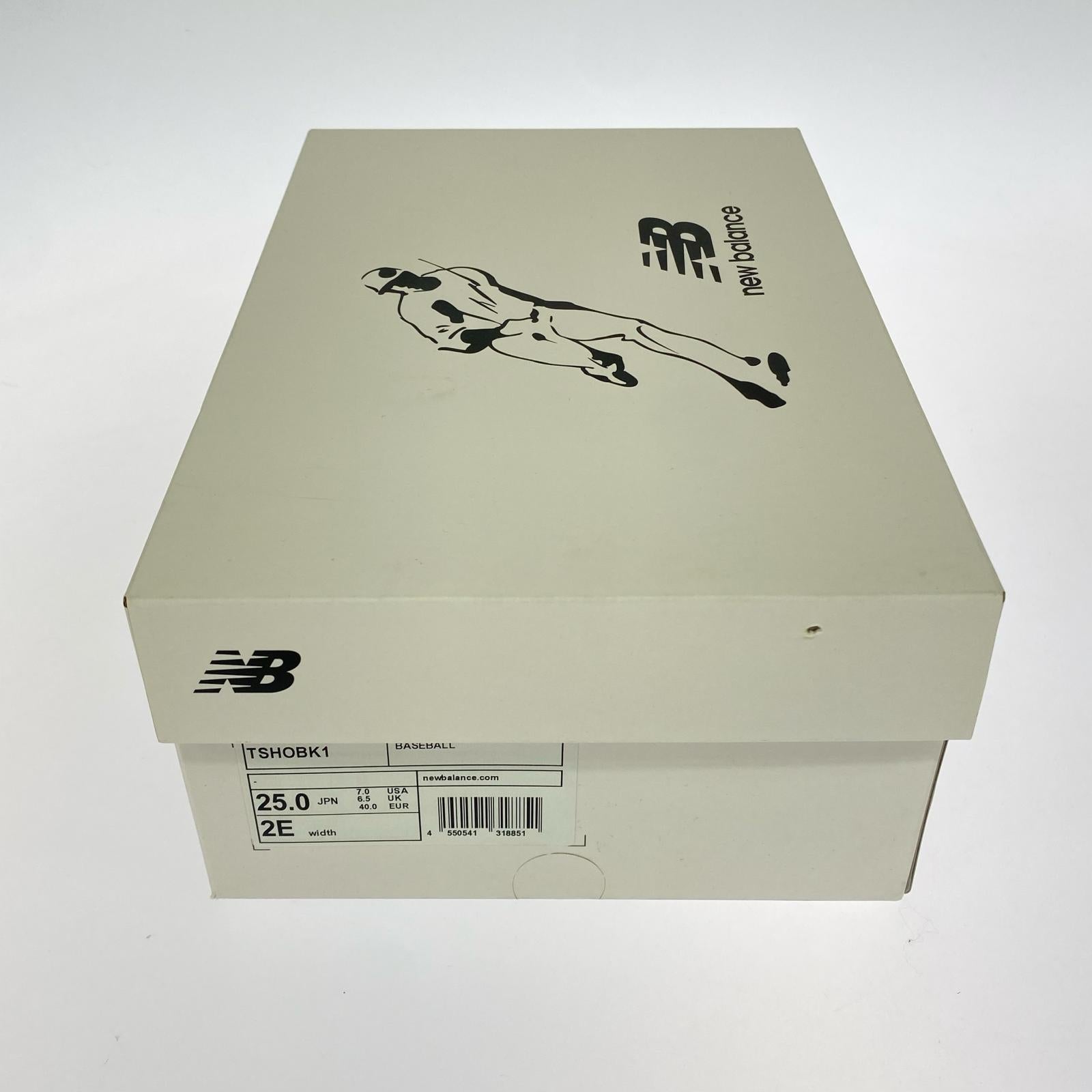 スニーカー NEW BALANCE Ohtani v1 Turf TSHOBK1 黒 (25) 25cm (US7 UK6 1/2 EU40) ブラック