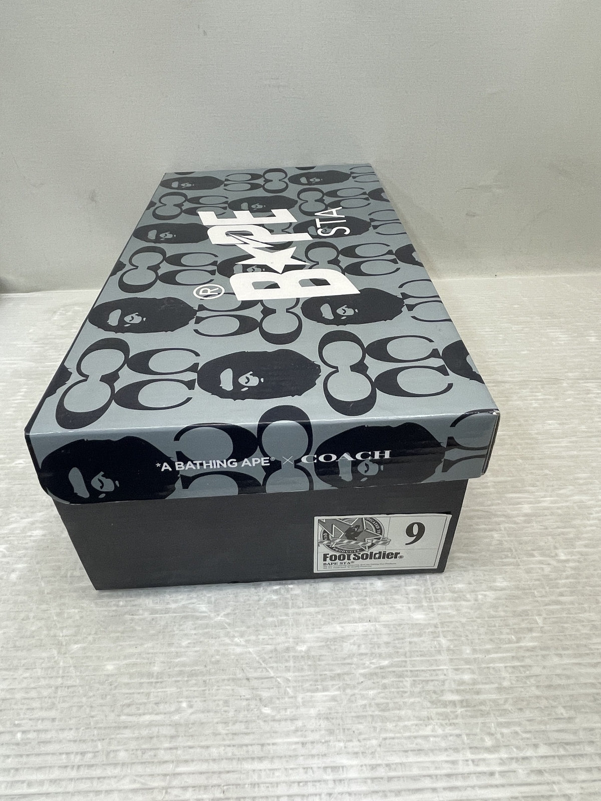 スニーカー A BATHING APE×COACH Ready-To-Wear BAPE STA BlueBrown 9