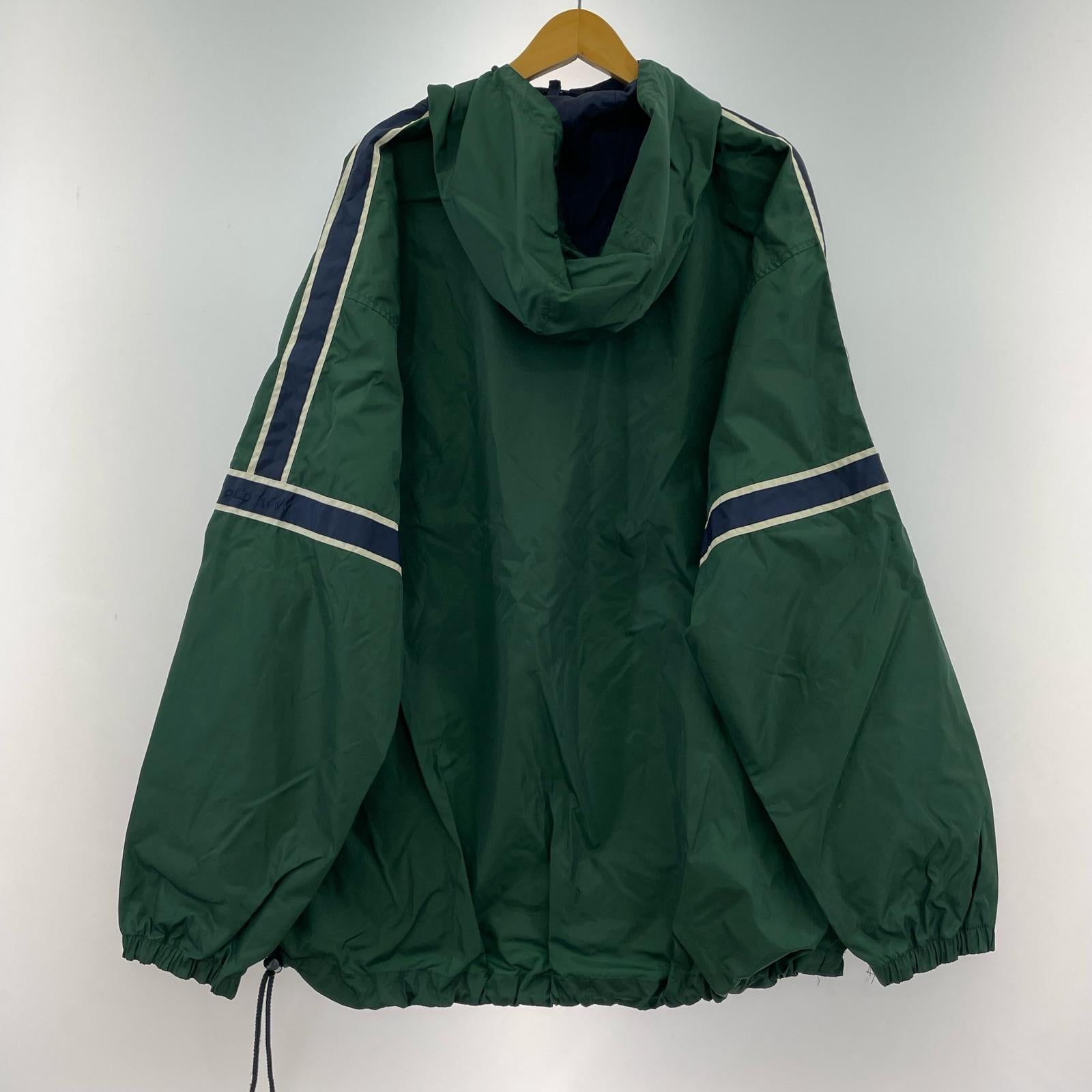 パーカー OLD NAVY プルオーバーナイロンパーカー GR/NV L