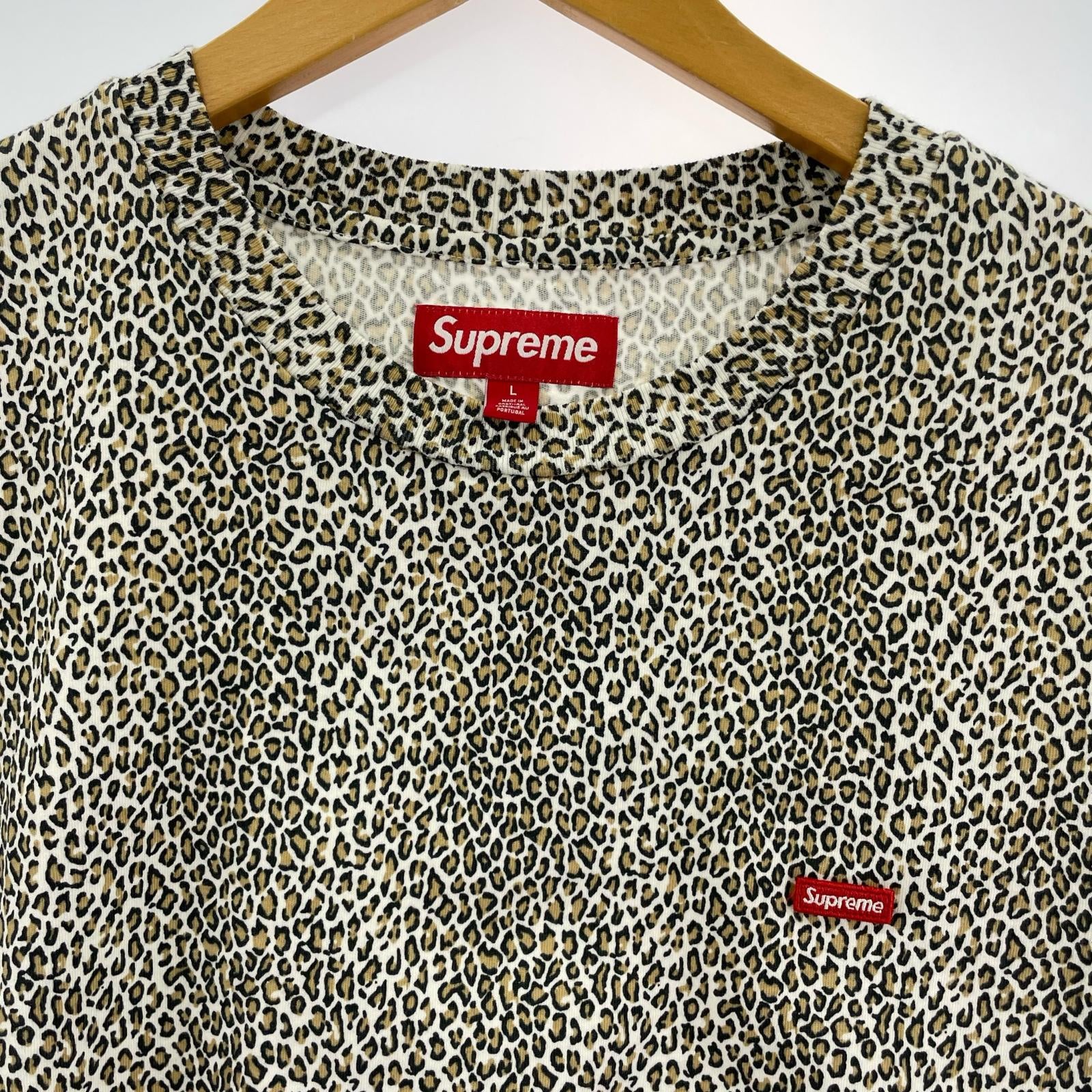 半袖Tシャツ 25FW Small Box Tee Leopard(L) L