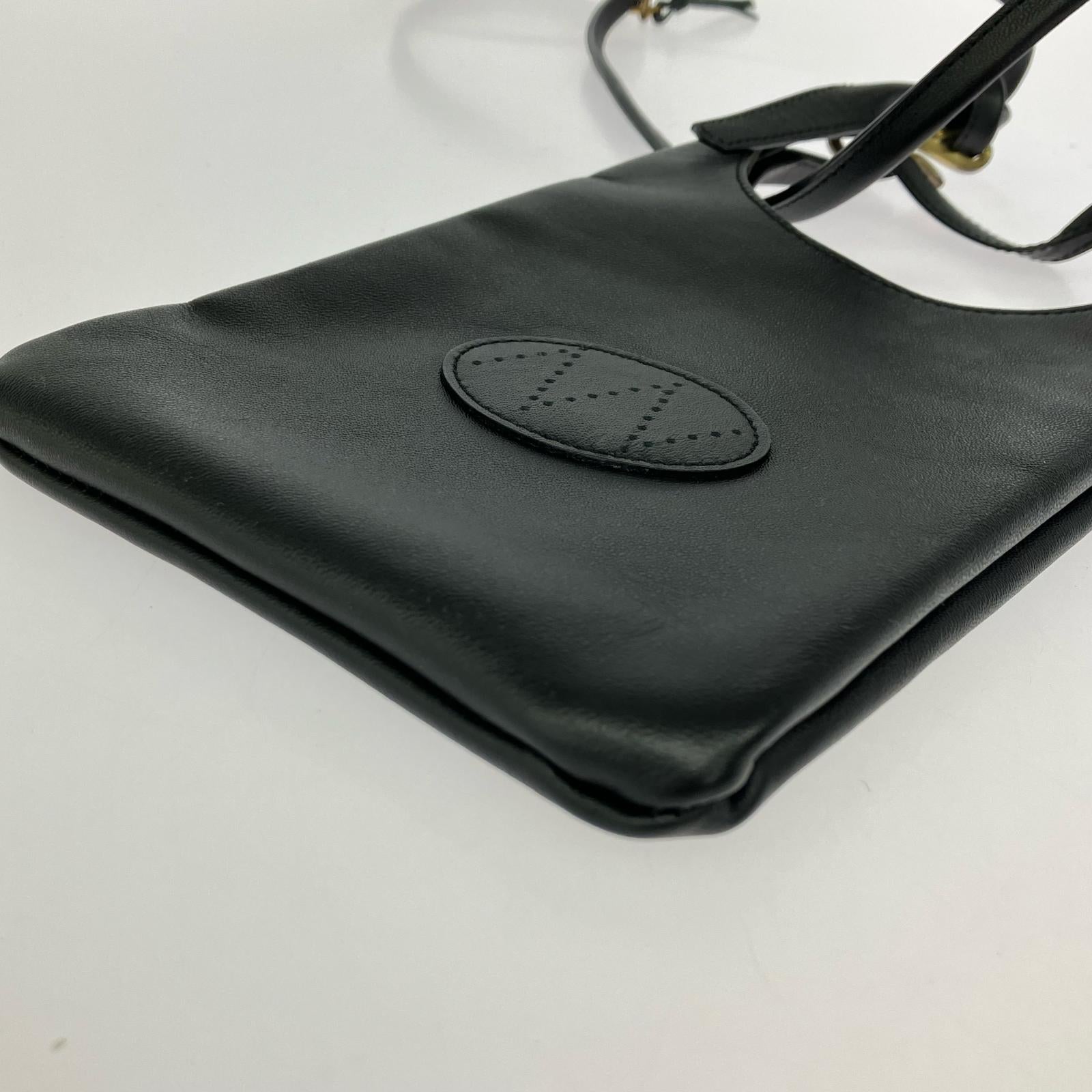 ショルダーバッグ BLK nn-lcla04 LOWE-PETIT レザーバッグ 黒 ブラック