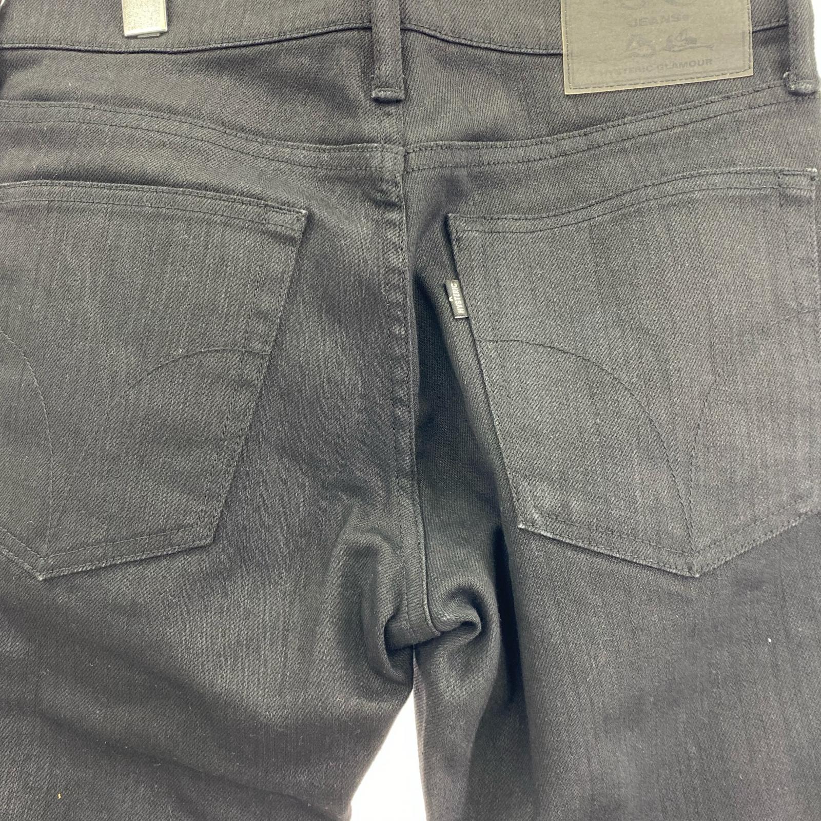 パンツ 21SS TYPE LoGo スリムデニムパンツ 黒 28 ブラック
