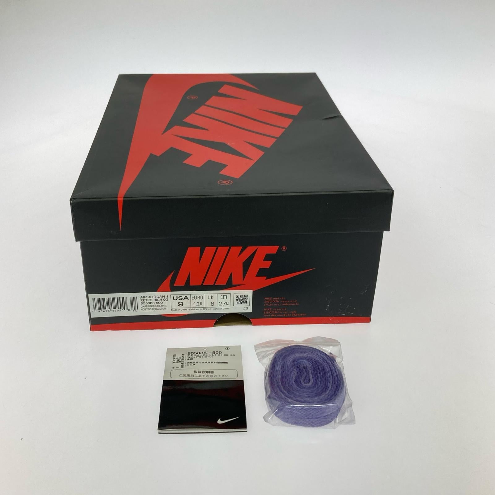 スニーカー Air Jordan 1 Retro High OG 555088-500 9 27cm (US9 UK8 1/2 EU44)