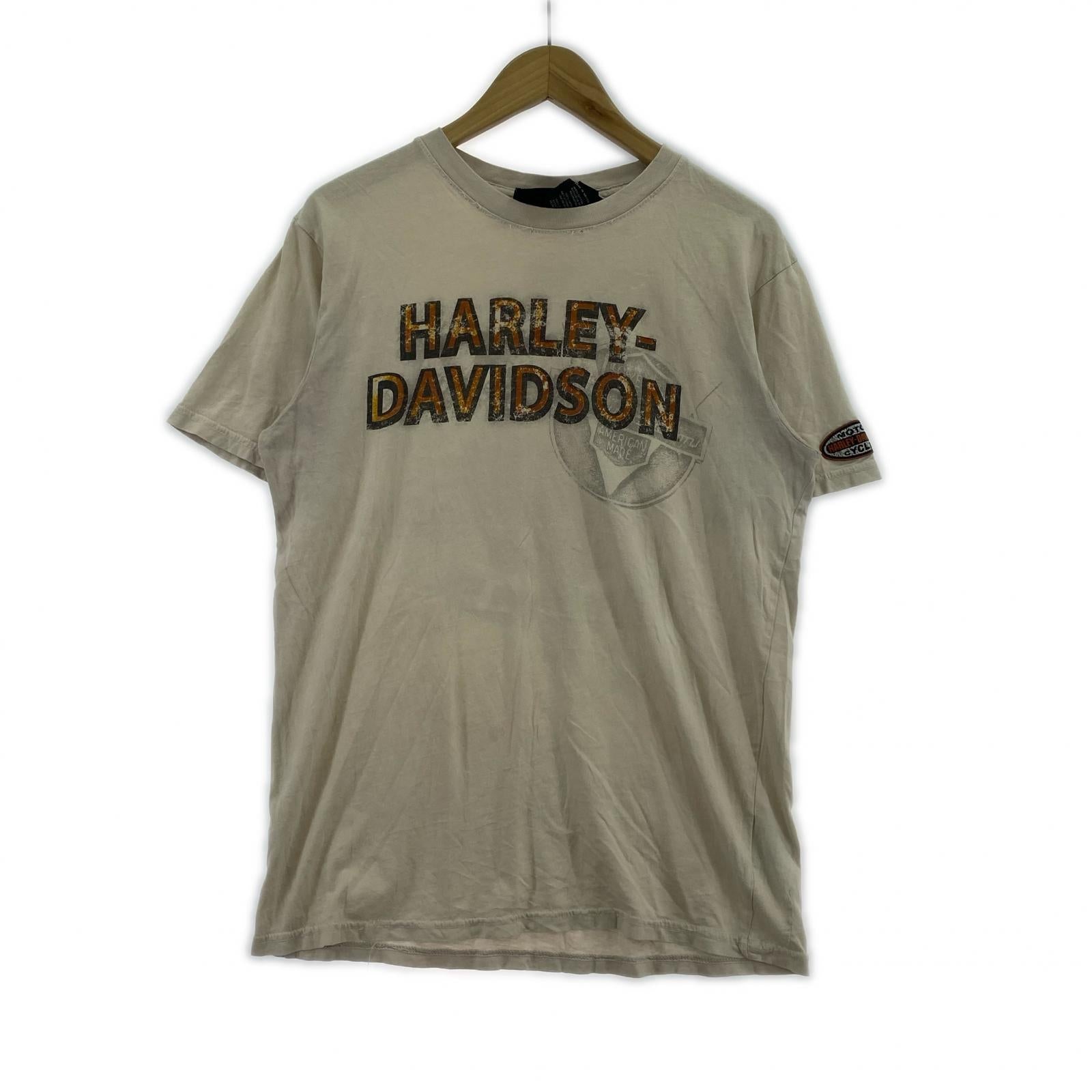 半袖Tシャツ Harley-Davidson 半袖Tシャツ・カットソー M ベージュ
