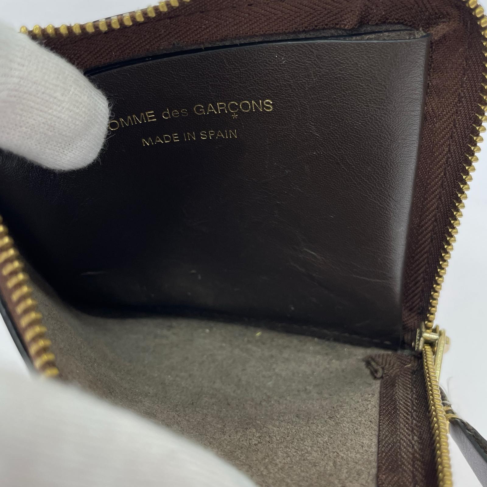 コンパクトウォレット レザーコンパクトウォレット BRW ブラウン