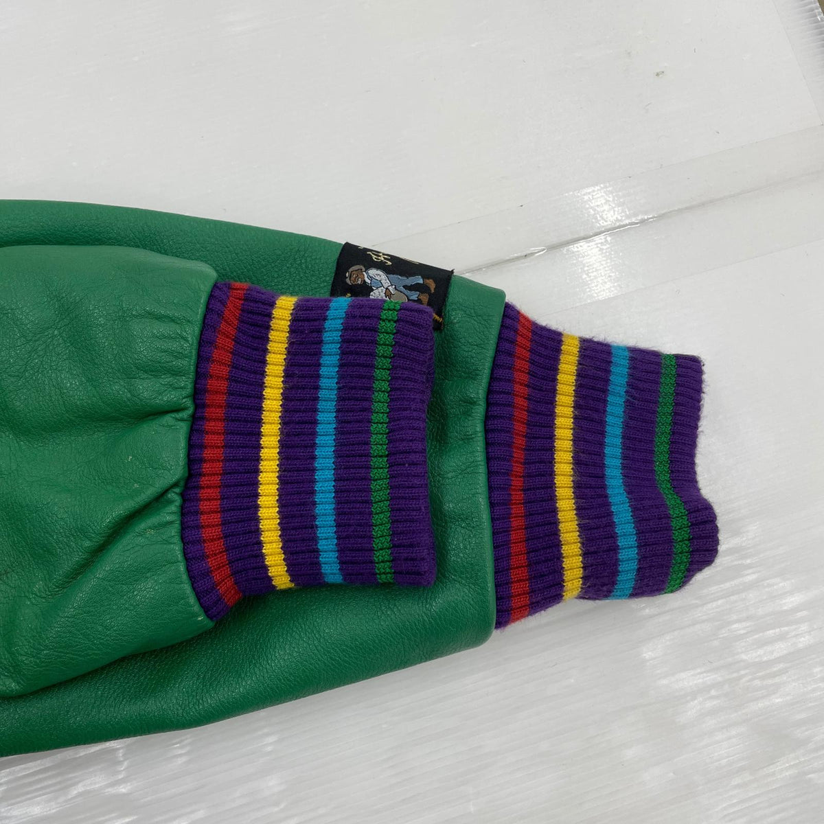 ジャケット Hand picked cotton マルチカラースタジャン マルチカラー
