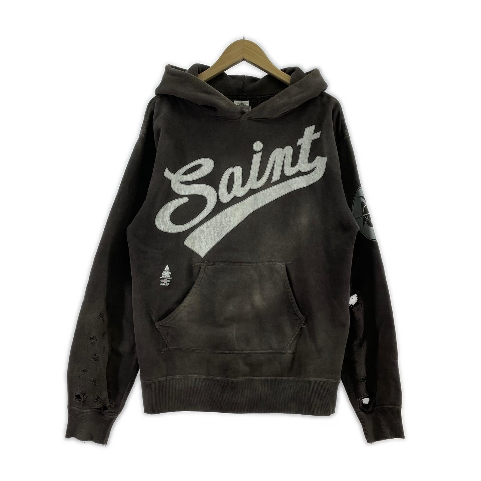 パーカー 21AW HOODIE FOCUS M M ブラウン