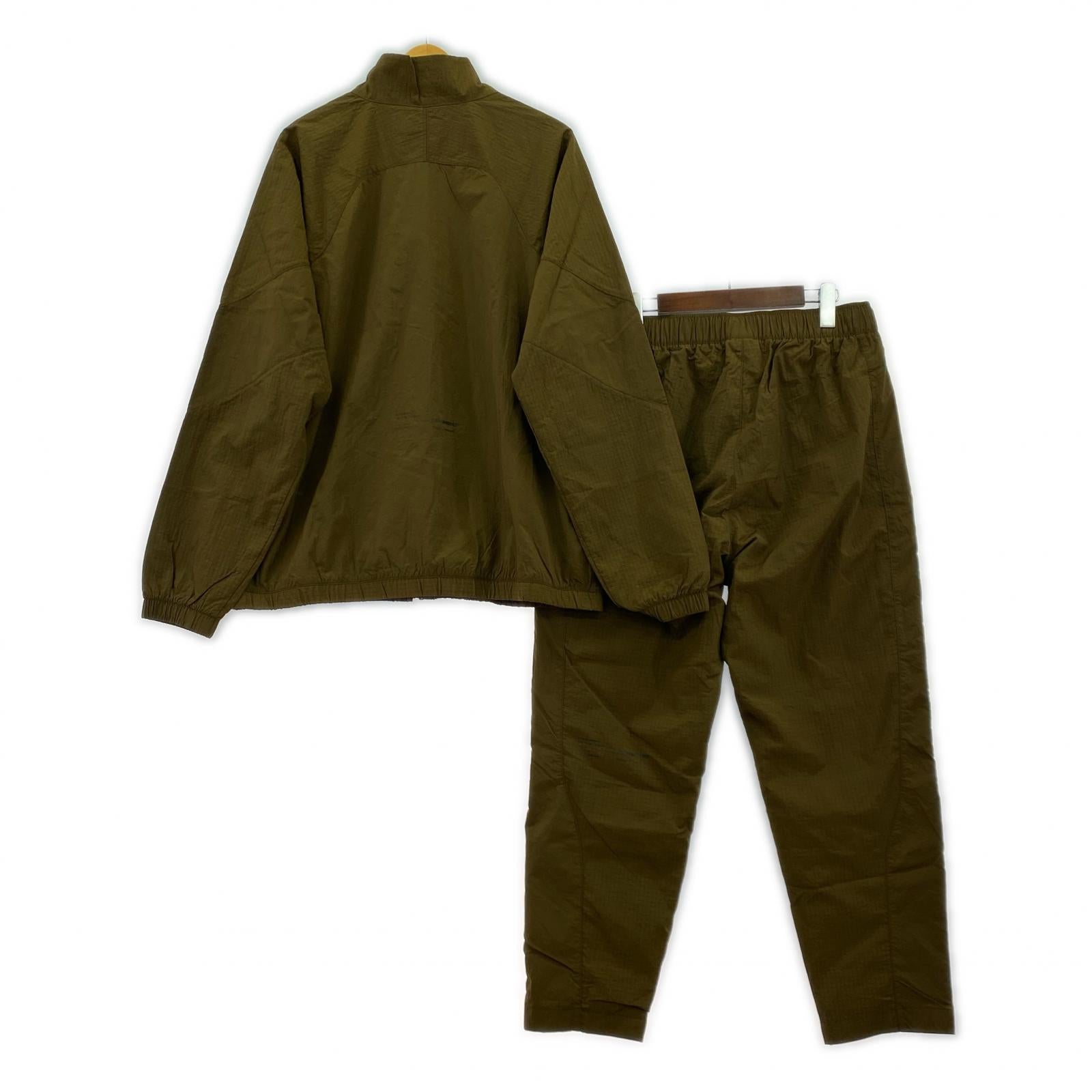 セットアップ ナイロンセットアップ XL カーキ