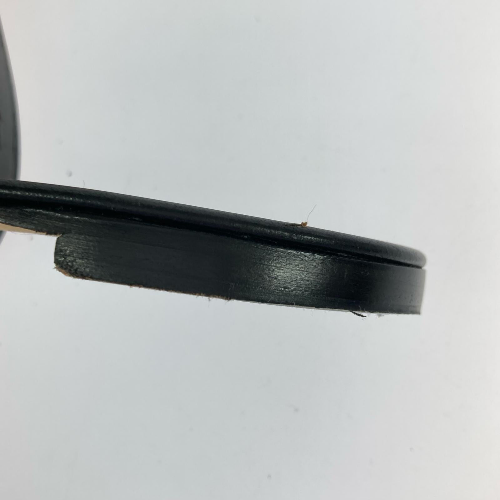その他靴 エナメルレザーサンダル 39 39