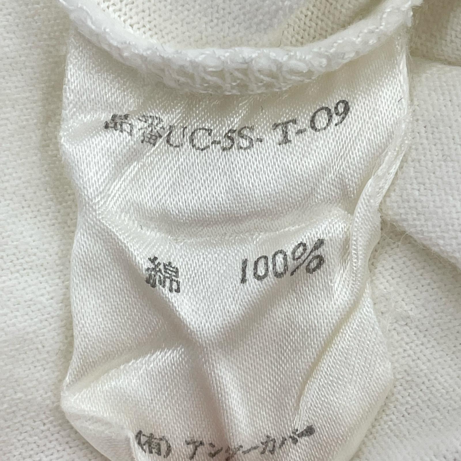 半袖Tシャツ 95SS UNDERCOVER NO TITLE期 プリント リンガーTee L オリーブ×ホワイト L ホワイト