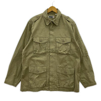 ジャケット GOODENOUGH FINESSE サファリシャツジャケット M ベージュ M ベージュ