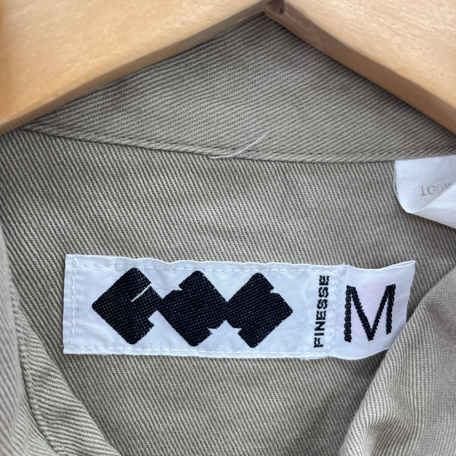 ジャケット GOODENOUGH FINESSE サファリシャツジャケット M ベージュ M ベージュ