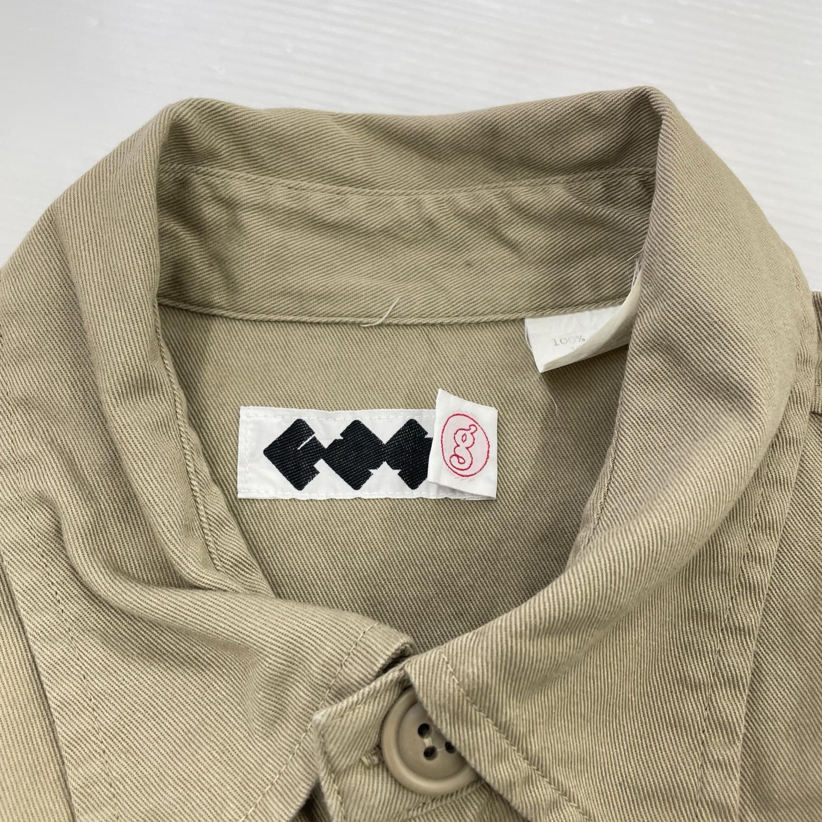 ジャケット GOODENOUGH FINESSE サファリシャツジャケット M ベージュ M ベージュ