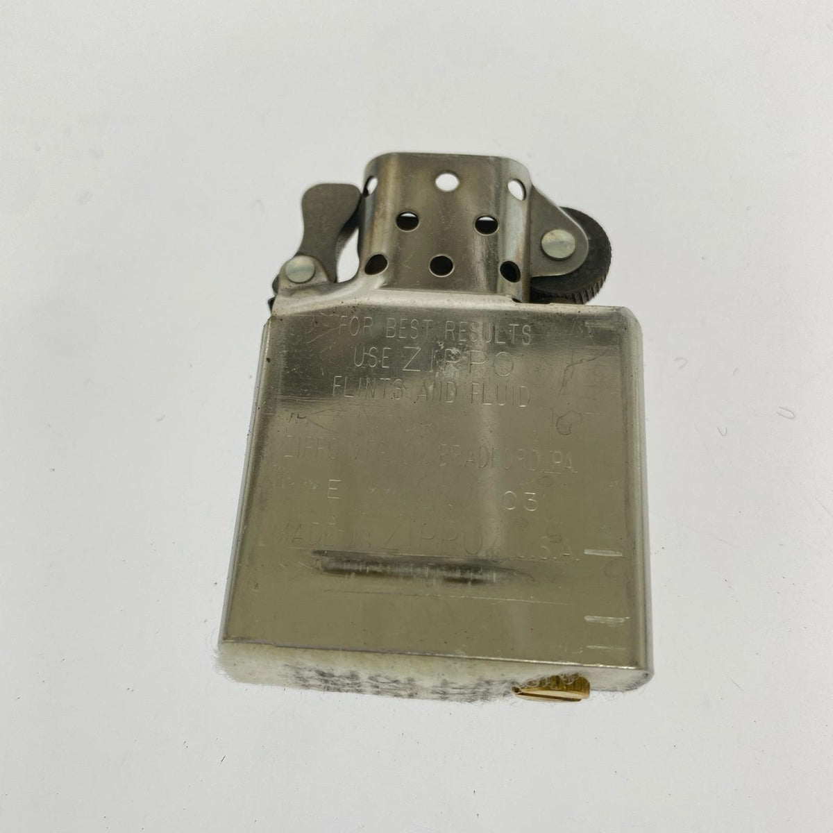 ライター ZIPPO 03年製 ZERO HALLIBURTON