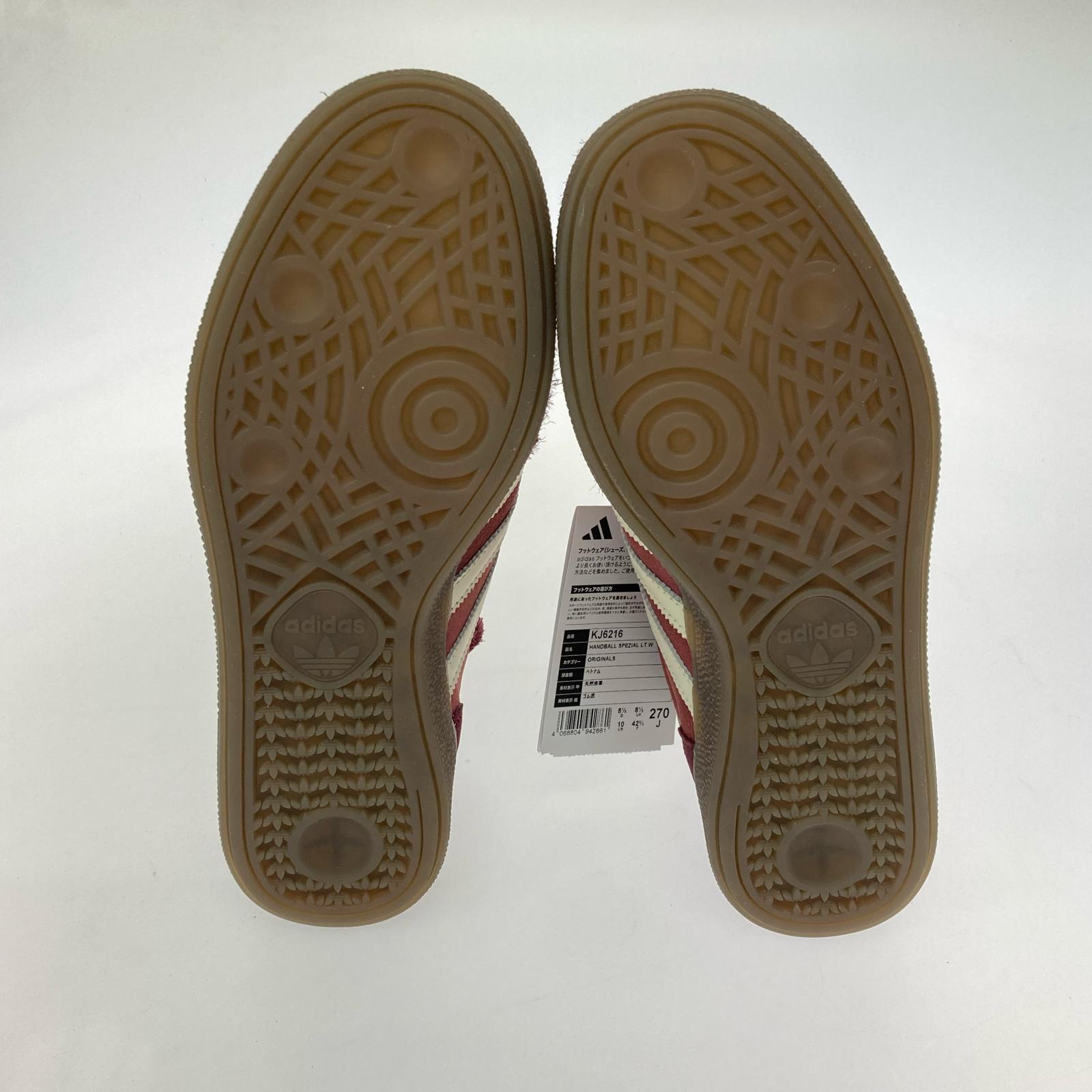 スニーカー HANDBALL SPEZIAL LT 27.0cm ボルドー 27cm (US9 UK8 1/2 EU44)