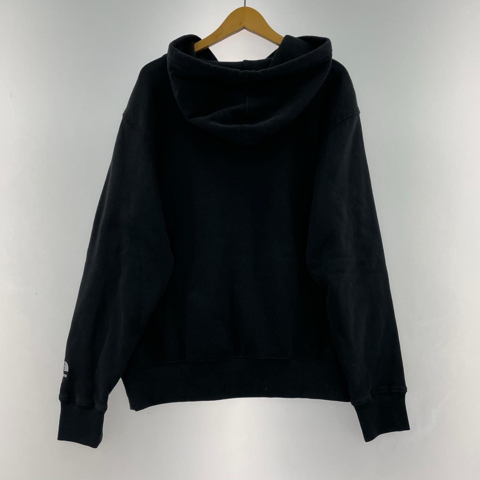 パーカー THE NORTH FACE×Supreme プルオーバーパーカー BK M ブラック