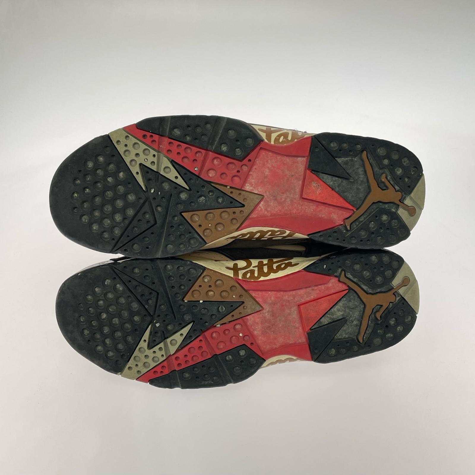 スニーカー Patta Air Jordan 7 OG BROWN AT3375-200 27.5cm 27.5cm (US9 1/2 UK9 EU45) ブラウン