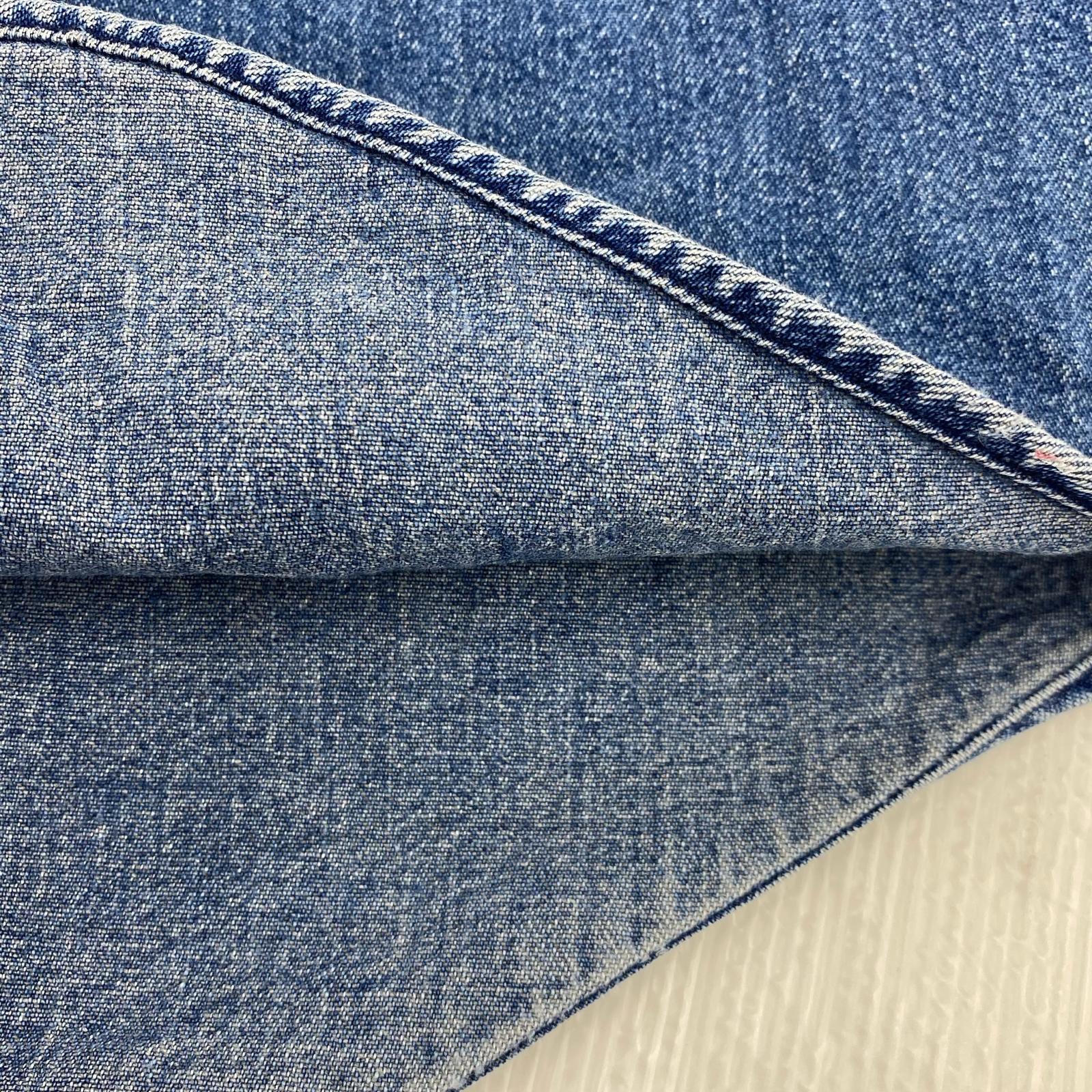 長袖シャツ ポロカントリー デニムシャツ XL ブルー