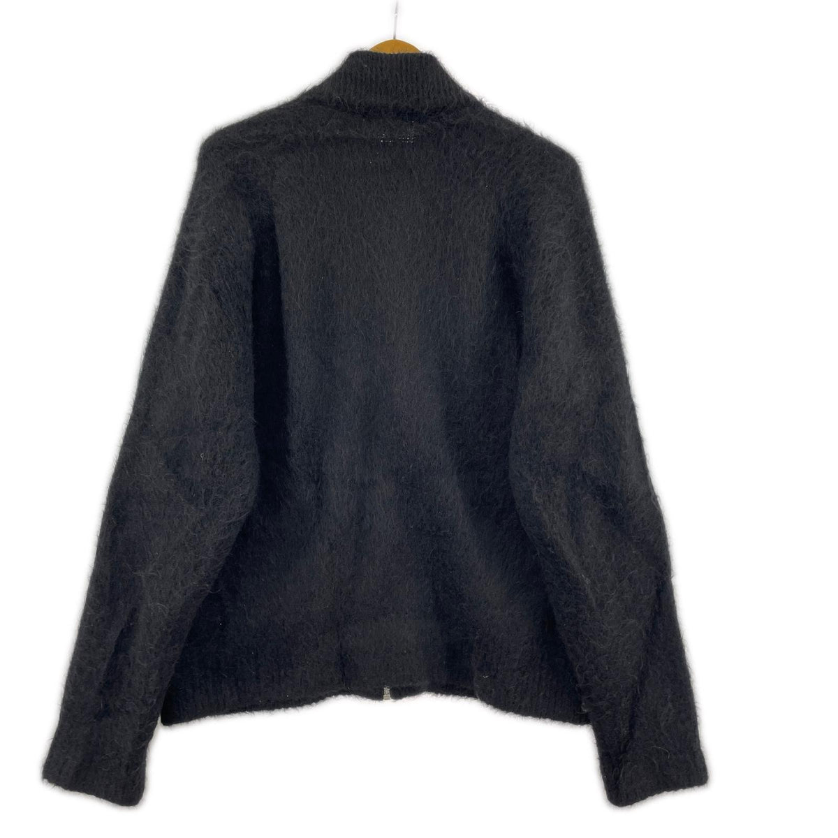 その他アウター SCHOTT モヘア ドライバーズニット カーディガン BLK M ブラック