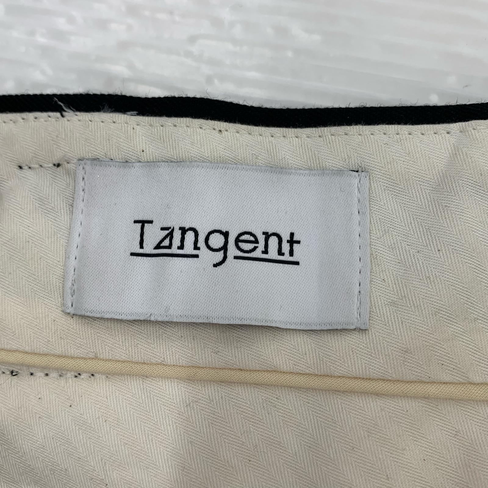 パンツ Tangent ウールツイルパンツ BLK 44 ブラック