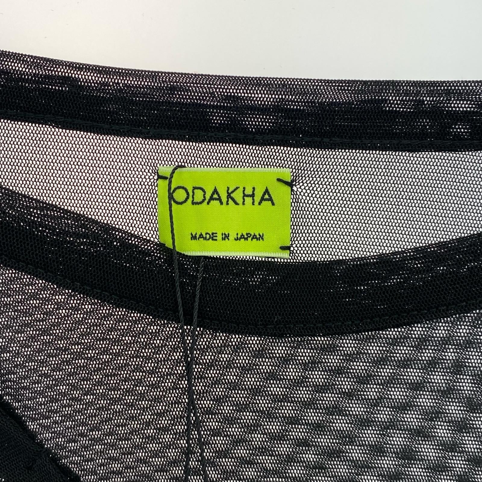 長袖Tシャツ odakha 黒 2 ブラック