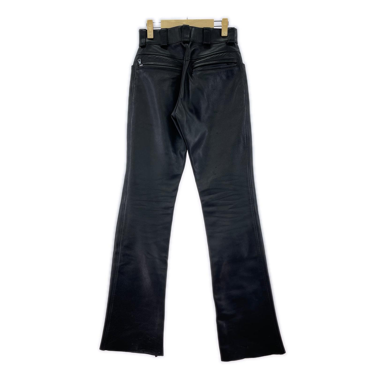 パンツ MOTORCYCLE GARMENTS レザーパンツ 28 ブラック