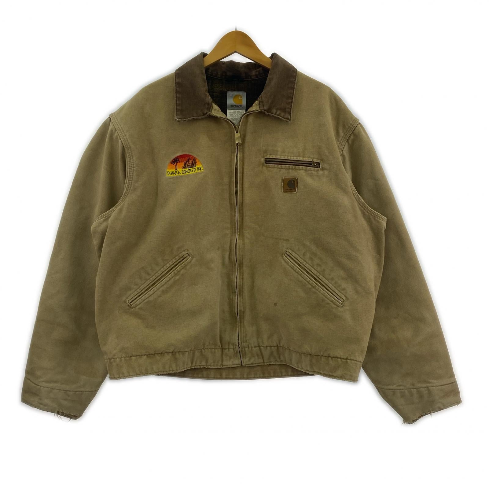 ジャケット 00s メキシコ製 デトロイトジャケット XL 茶 ブラウン