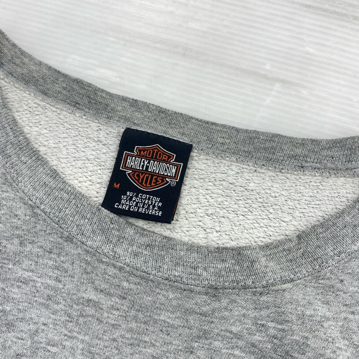 スウェット Harley-Davidson USA製(M) M グレー