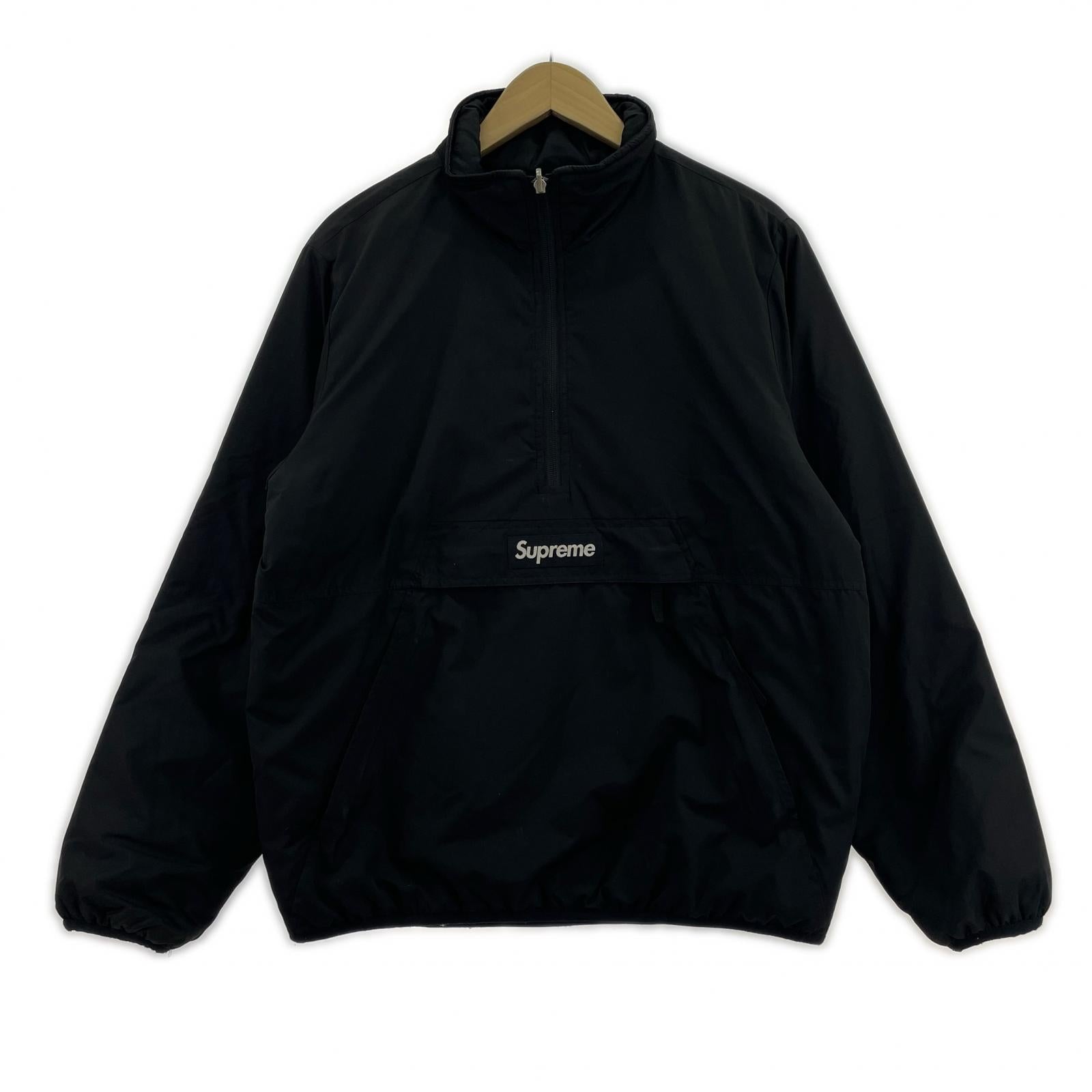 その他トップス 15AWリバーシブルハーフZIPプルオーバー、S,BLK S ブラック