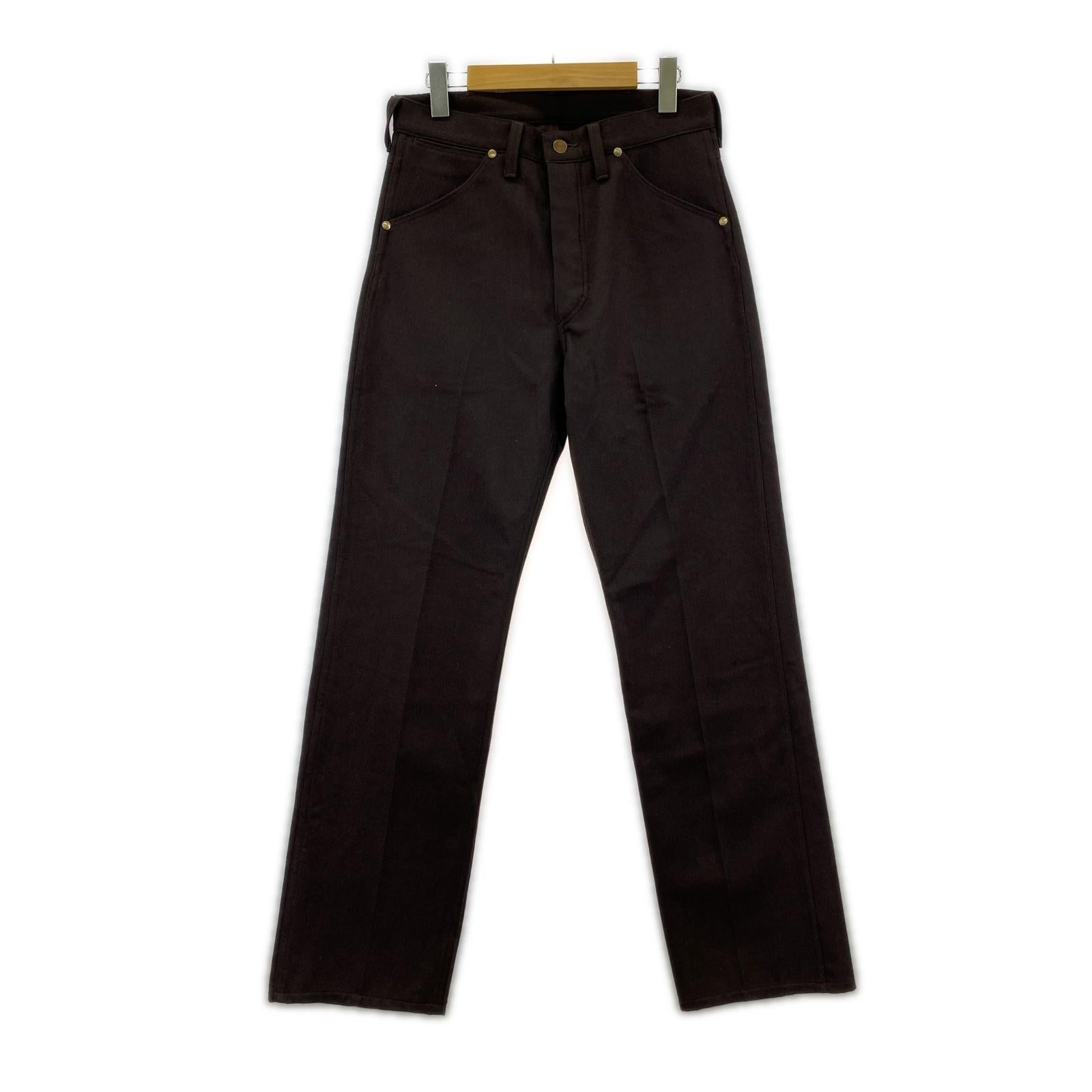 パンツ WS0206 ウールフランネルパンツ BRW 31 ブラウン
