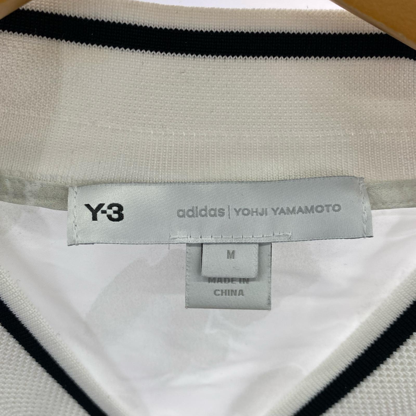 スウェット 3-STRIPES LONG SLEEVE TEE M M ホワイト