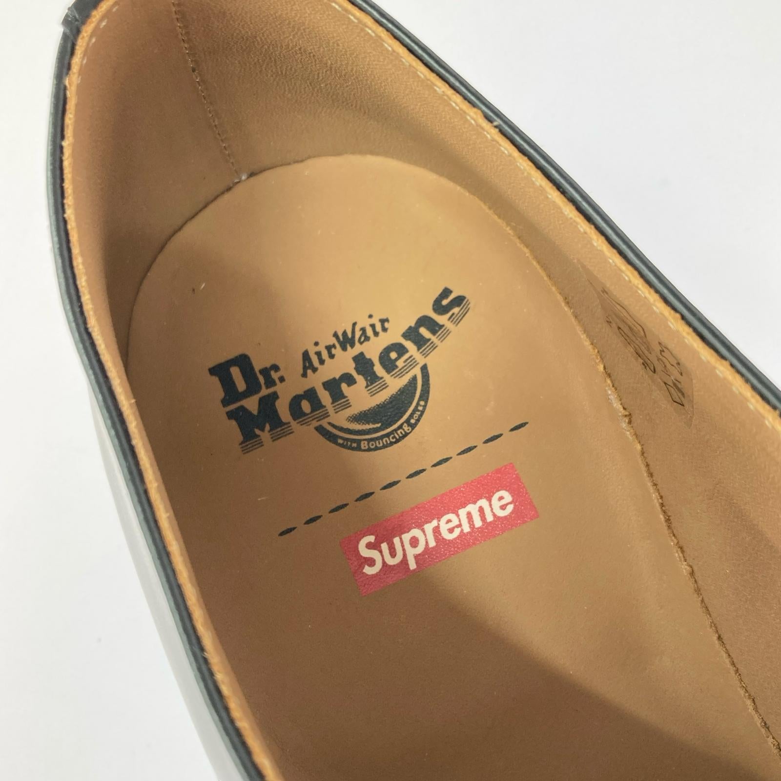 シューズ Supreme×Dr.Martens 25AW 1461 Skull 3 Eye Shoe Black White