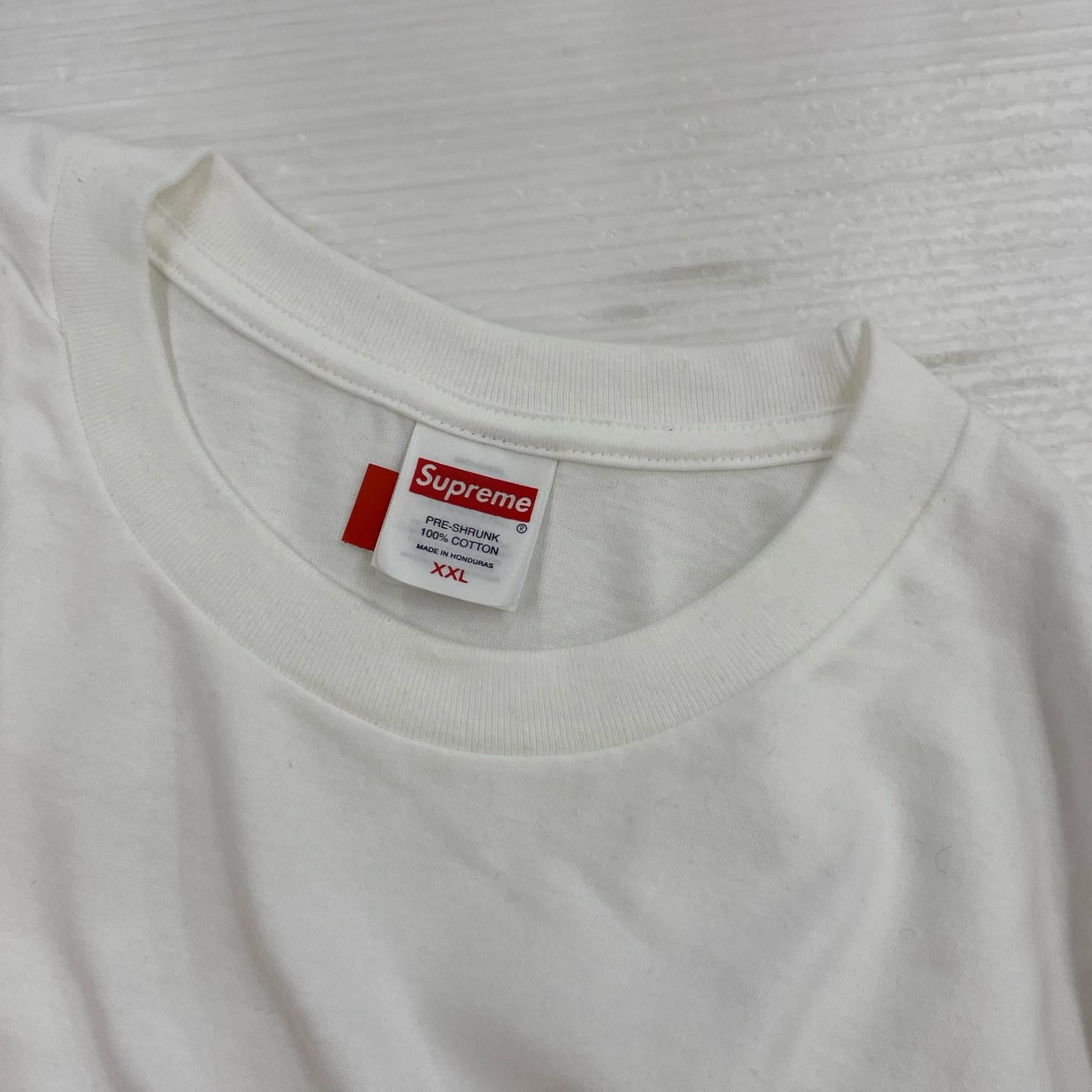 半袖Tシャツ Supreme 26SS Arabic Box Logo Tee White ホワイト
