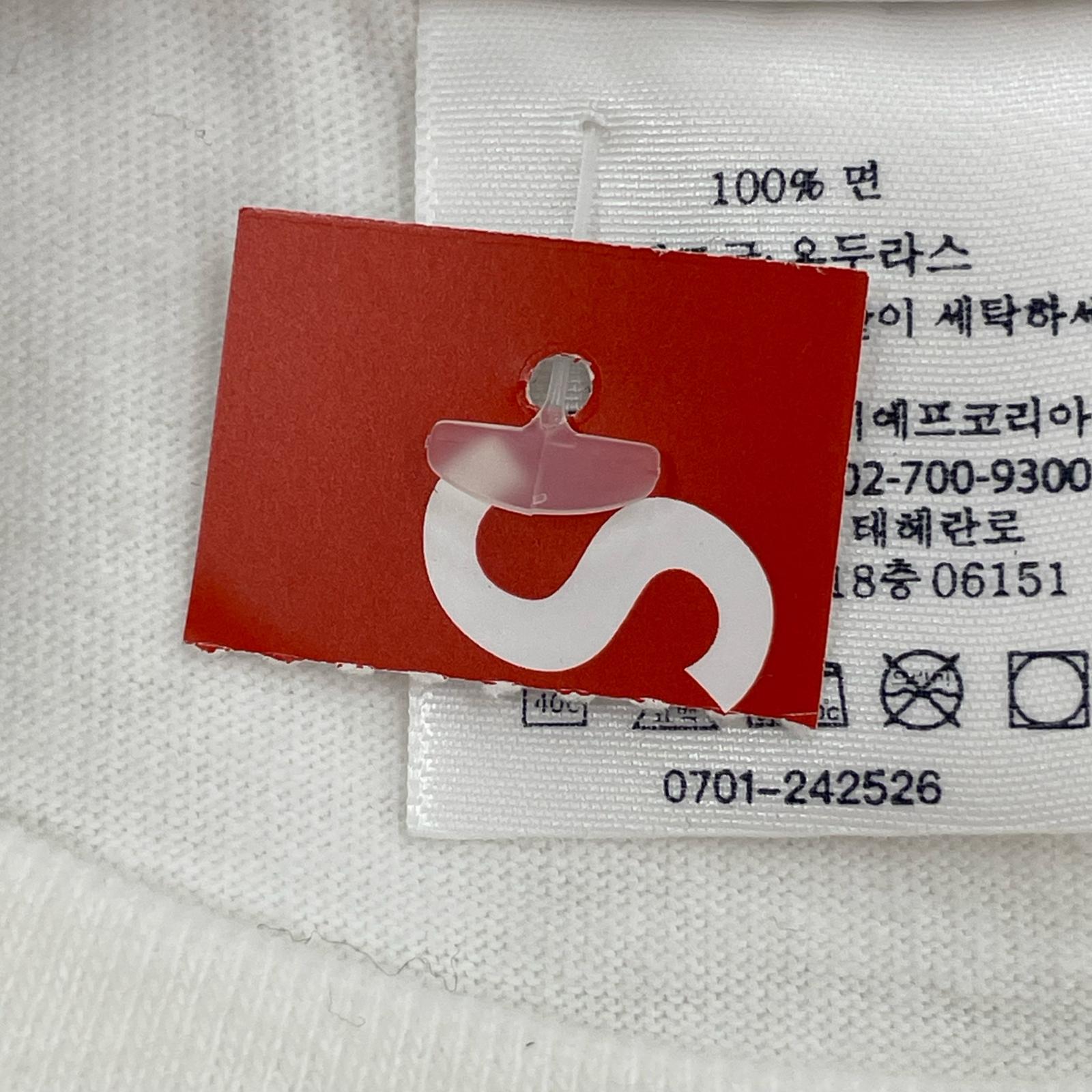 半袖Tシャツ Supreme 26SS Arabic Box Logo Tee White ホワイト