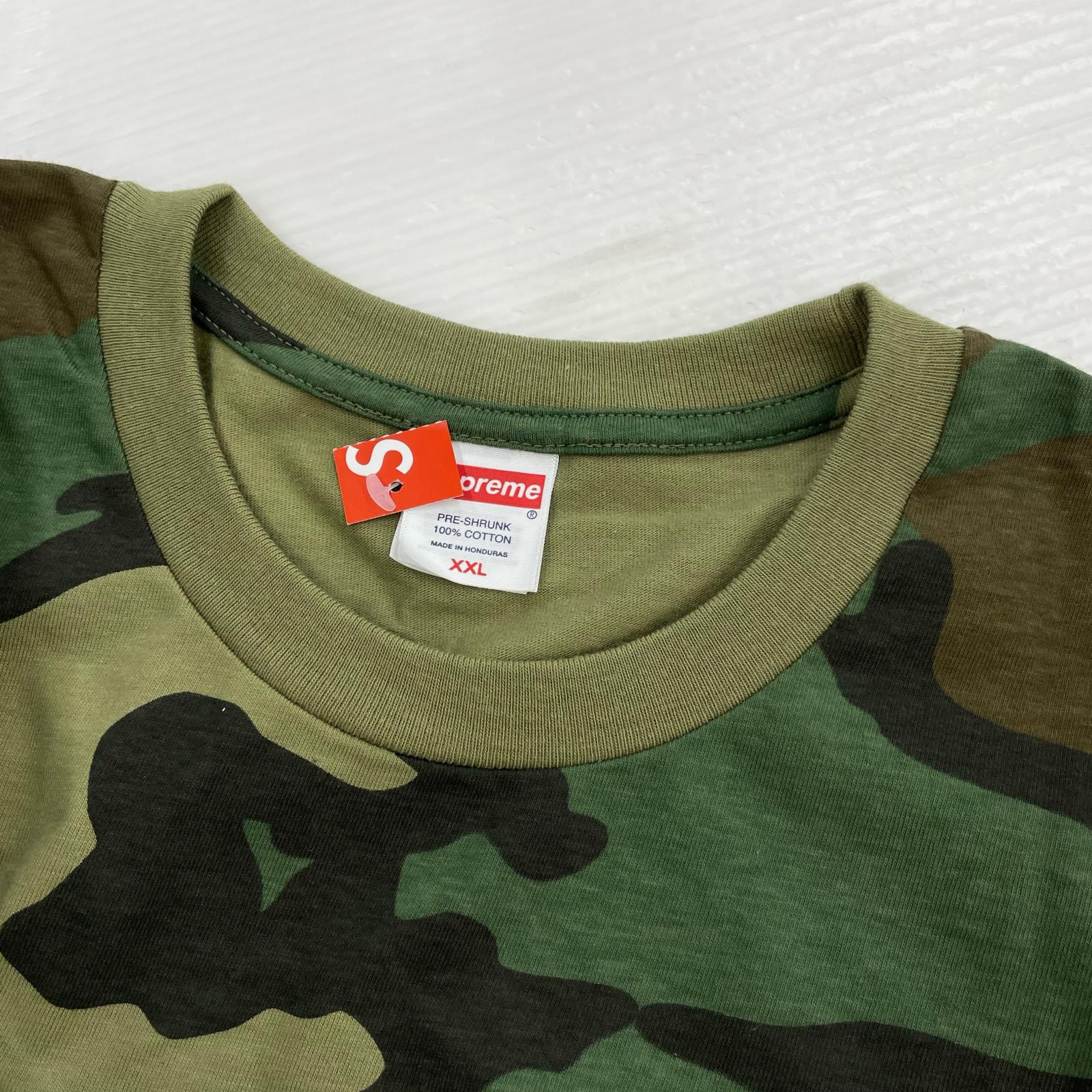 半袖Tシャツ Supreme×Spider-Man 26SS Tee Woodland Camo XXL