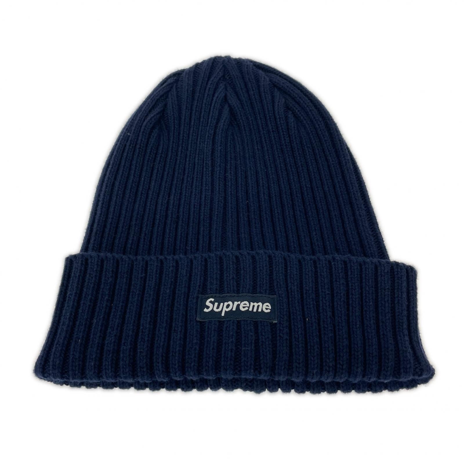 ニットキャップ Supreme 26SS Overdyed Beanie Navy