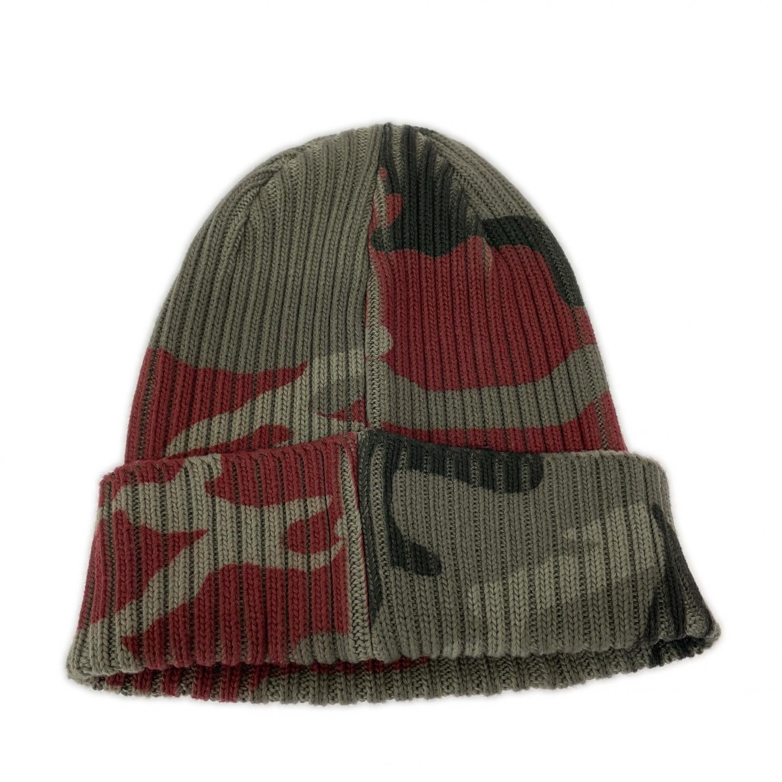 ニットキャップ Supreme 26SS Overdyed Beanie Red Camo