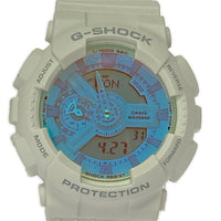 腕時計 GA-110TL ホワイト×ブルーグラデーション ホワイト