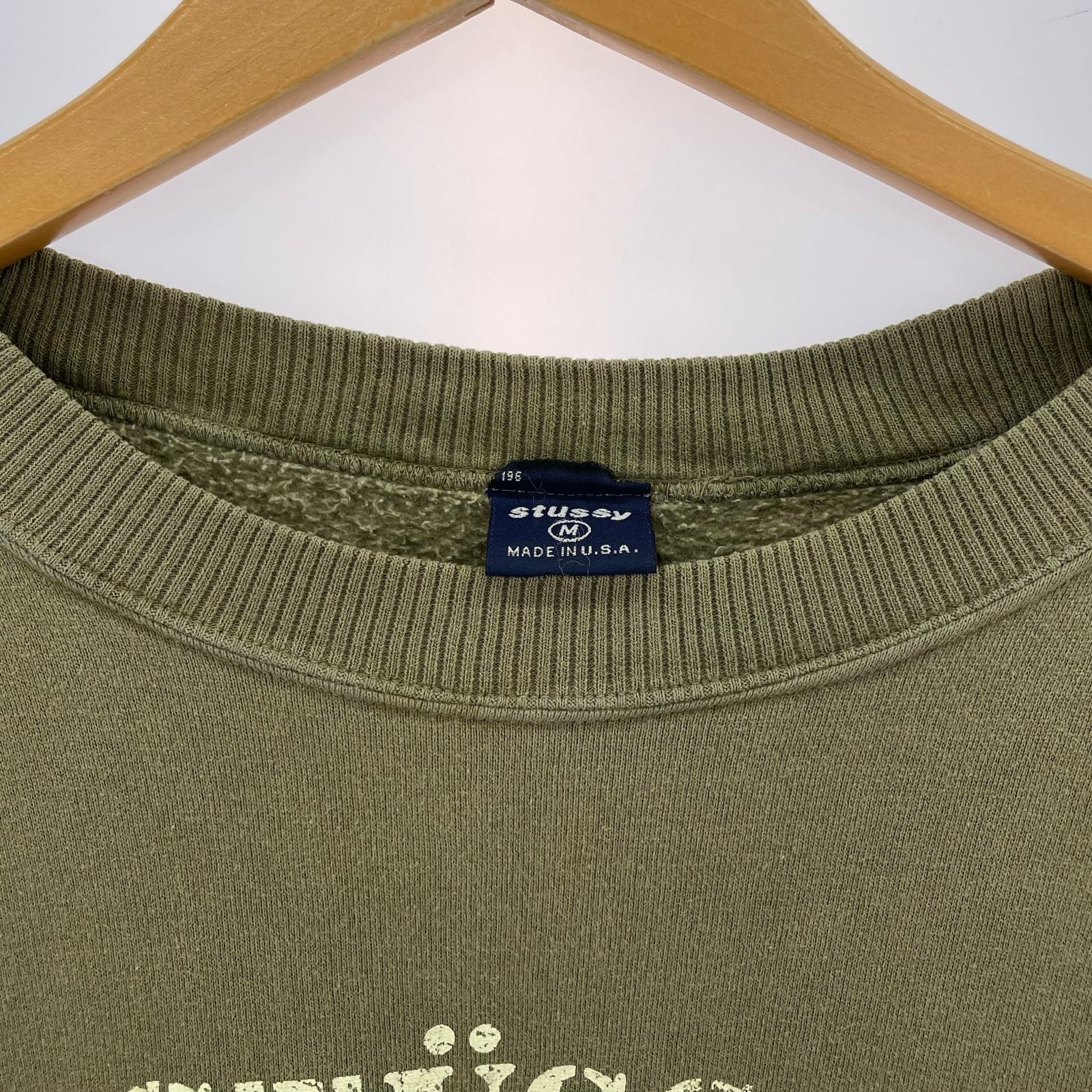 スウェット 90s USA製 M カーキ