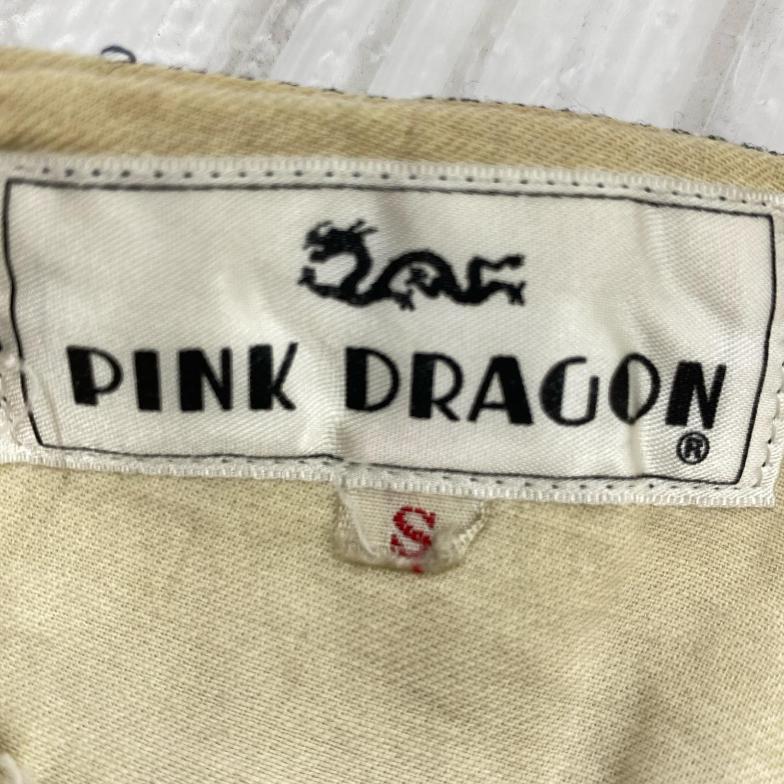 パンツ 金タグ 千鳥格子 スラックス S グレー