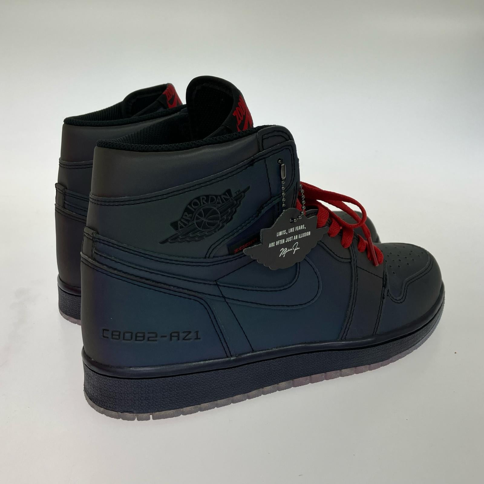 スニーカー AIR JORDAN 1 HIGH ZOOM R2T FEARLESS 27cm (US9 UK8 1/2 EU44) ネイビー