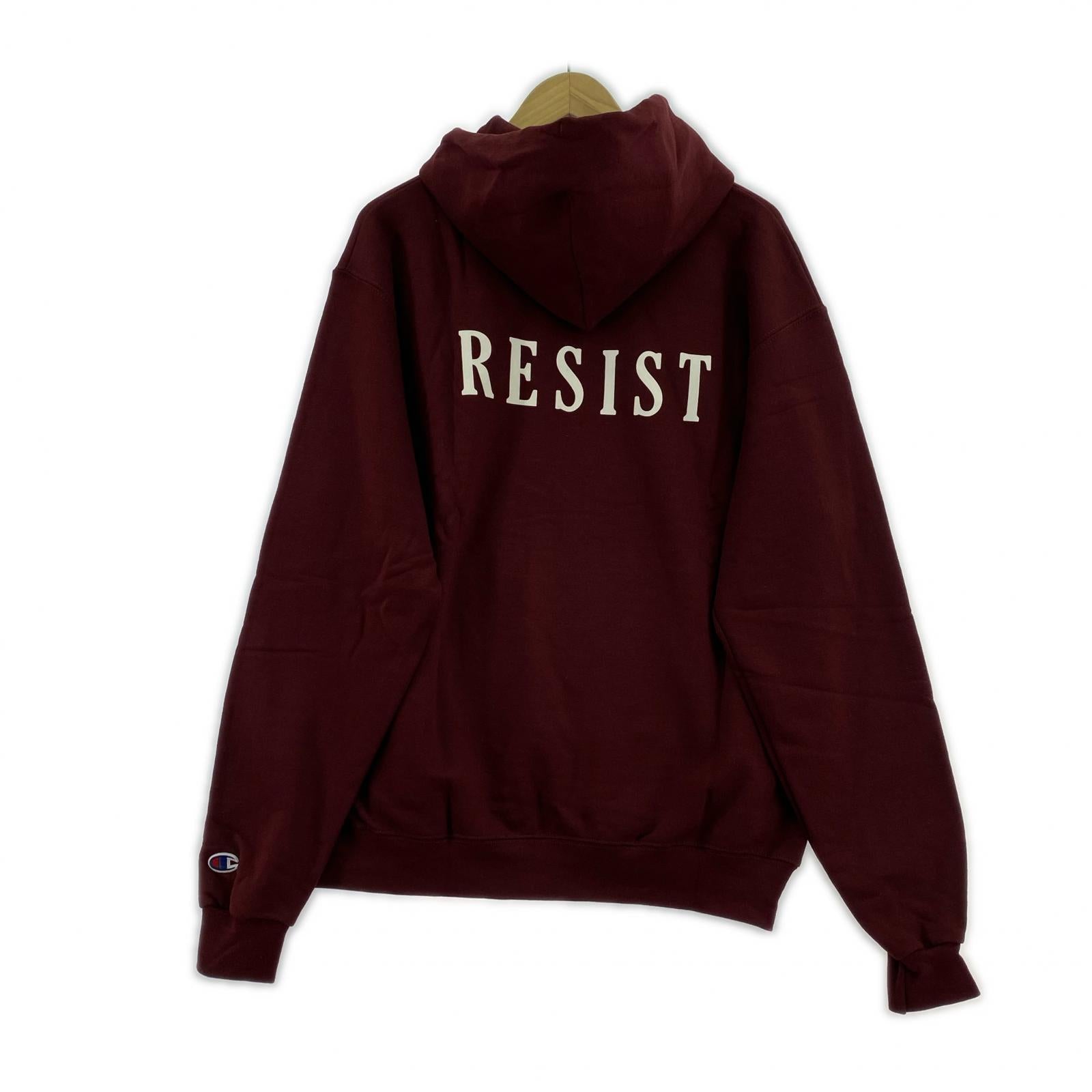 パーカー ×champion (M) M ワインレッド