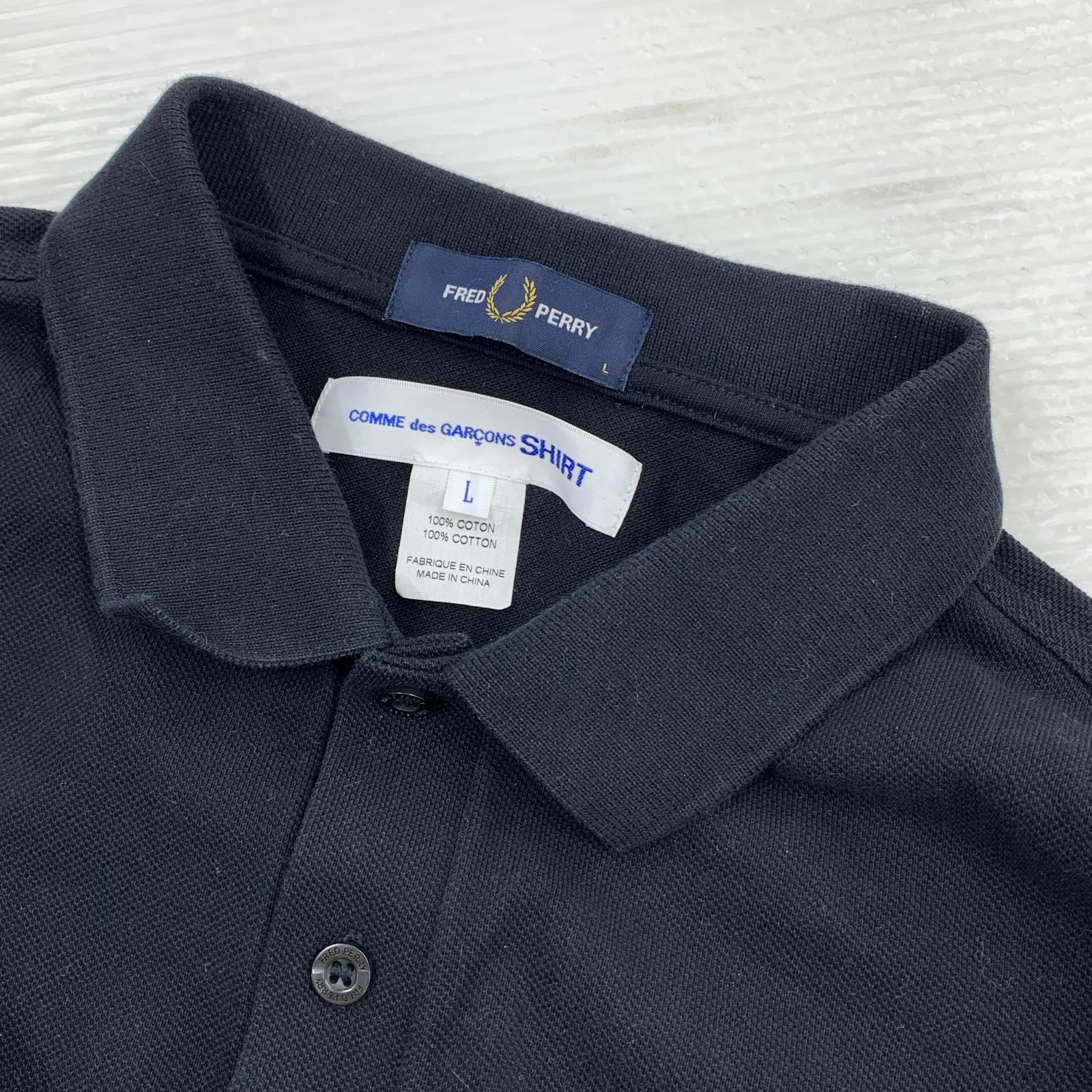 ポロシャツ FRED PERRY ポロシャツ FN-T501 (L) ブラック L ブラック
