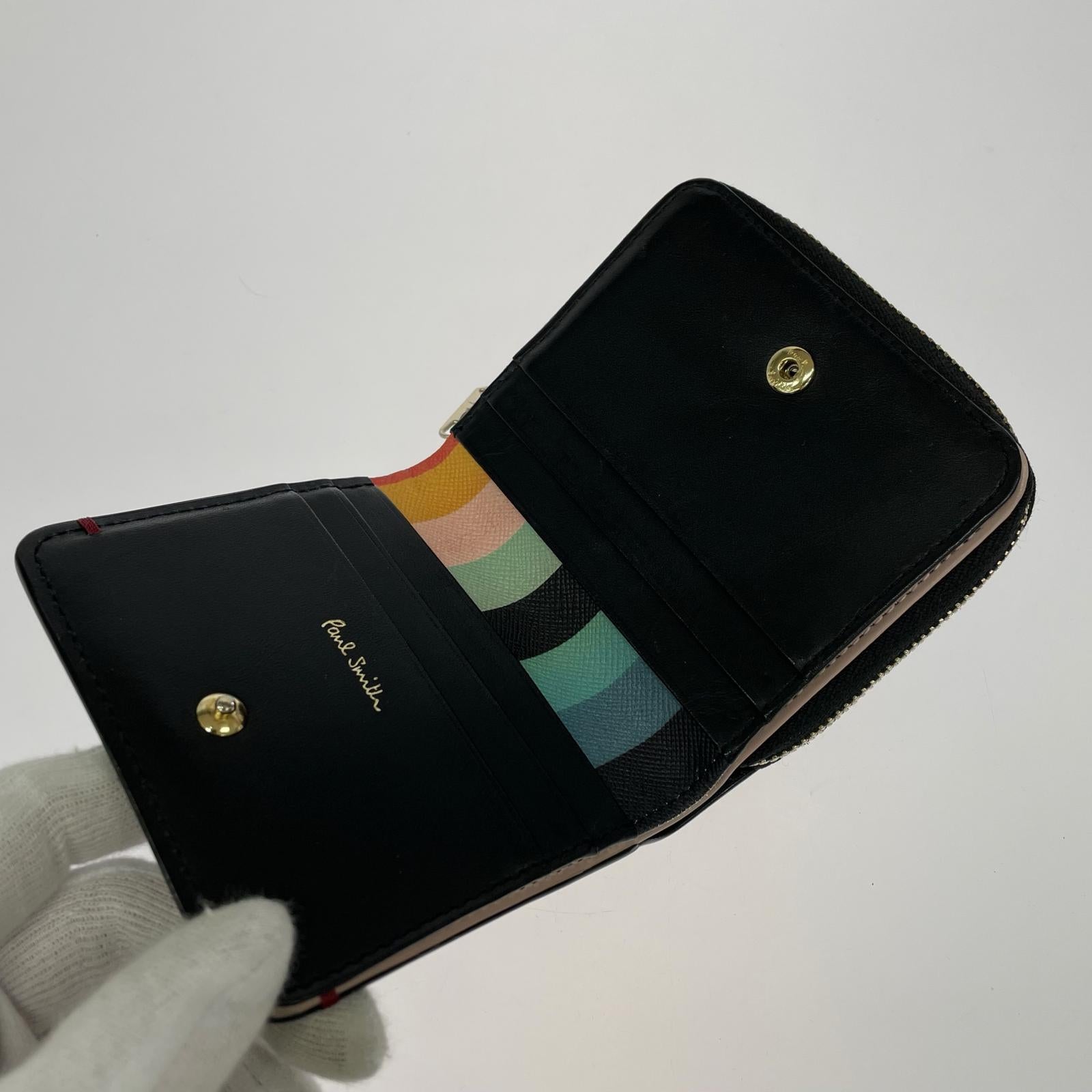 コンパクトウォレット Paul Smith コンパクトウォレット ブラック