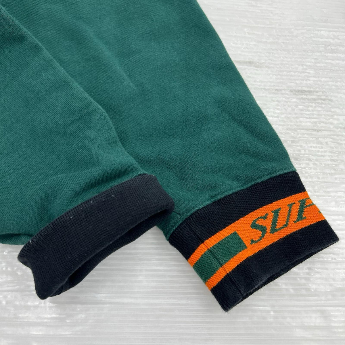 パーカー 18AW リブロゴ グリーン S グリーン