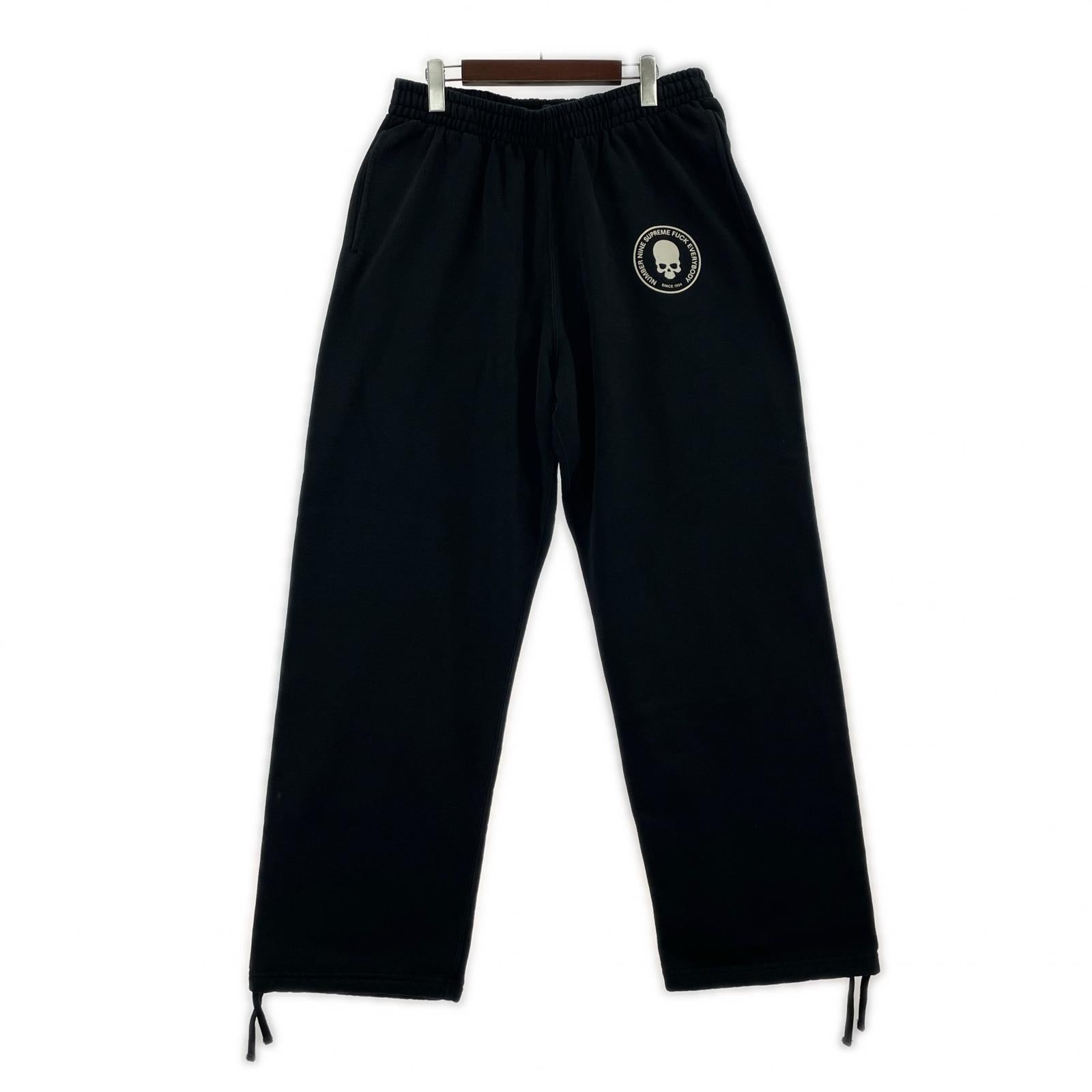 パンツ Supreme×Number (N)ine 25AW Drawstring Sweatpant Black XL 黒 ブラック