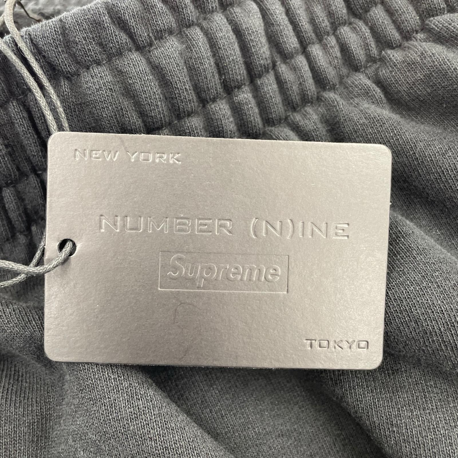 パンツ Supreme×Number (N)ine 25AW Drawstring Sweatpant Black XL 黒 ブラック