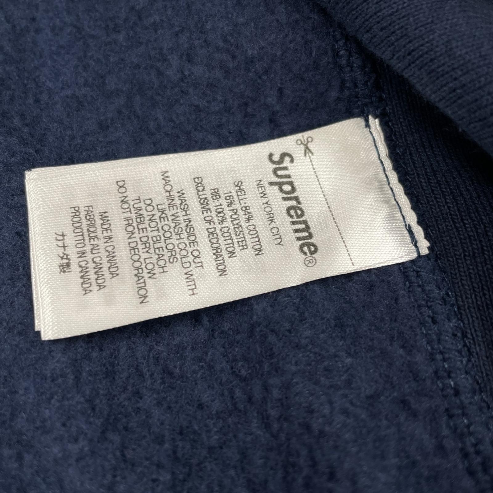 パーカー Supreme 24AW Box Logo Hooded Sweatshirt Navy L ネイビー×レッド L ネイビー