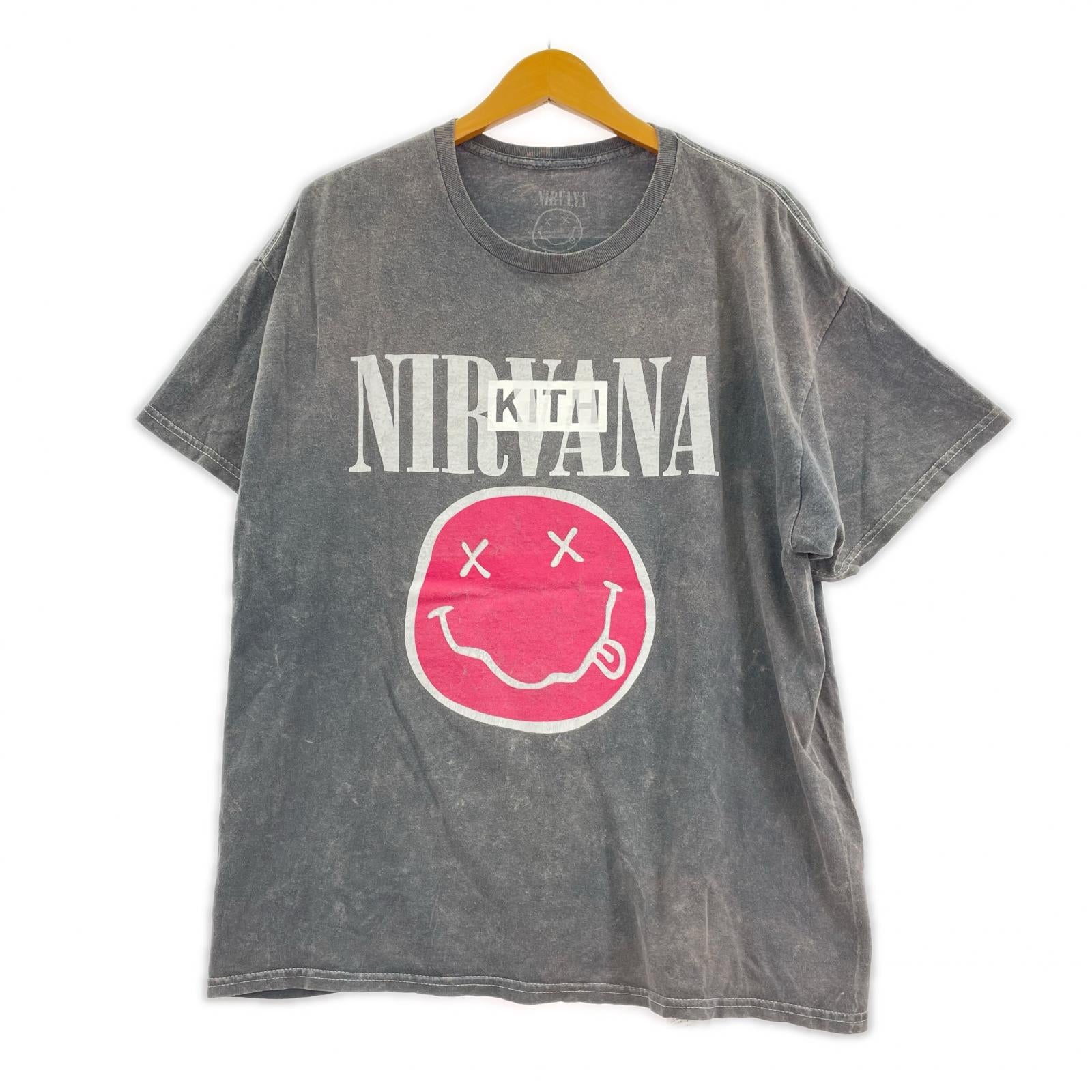 半袖Tシャツ KITH VINTAGE NIRVANA 2026 Tee XL グレー グレー