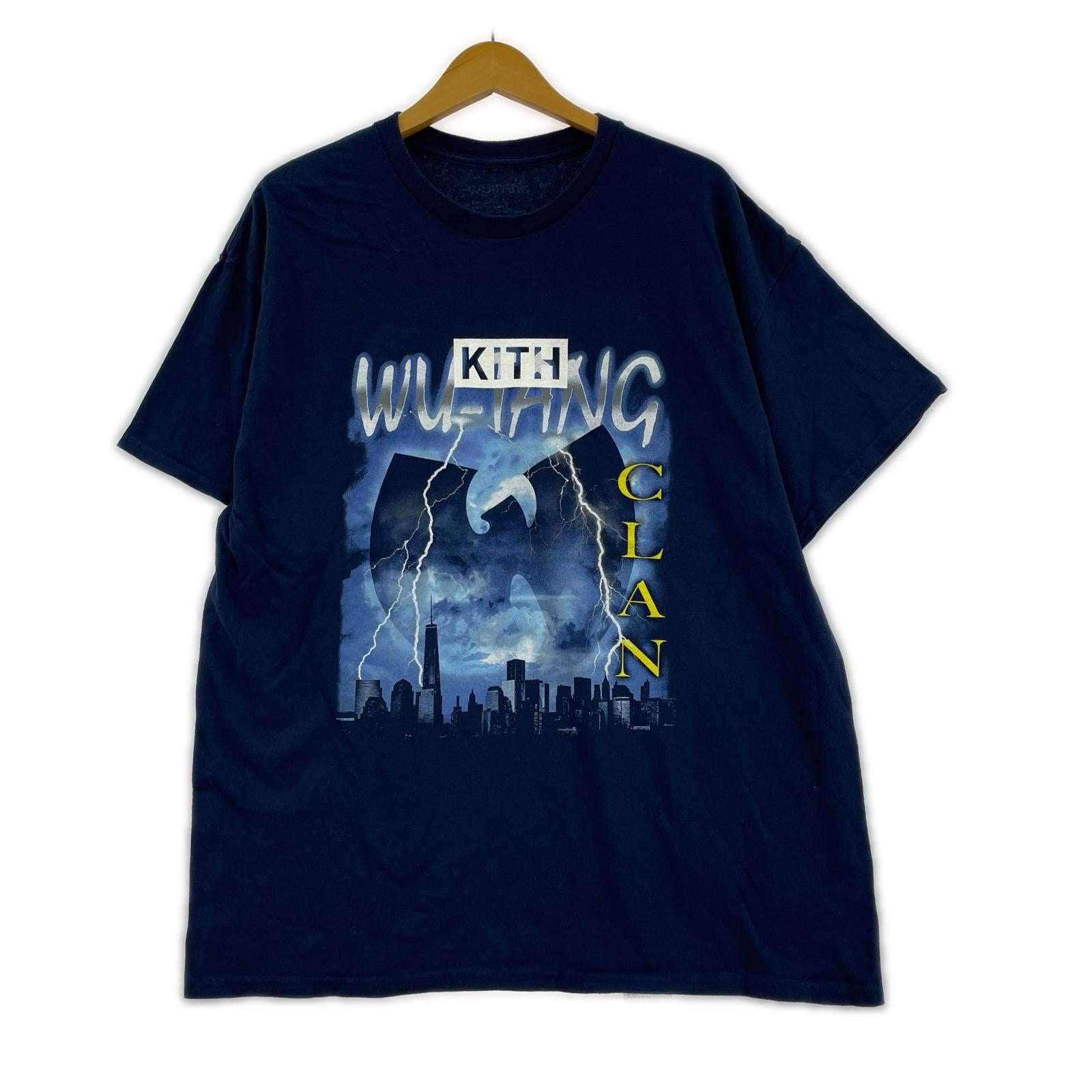 半袖Tシャツ KITH VINTAGE WU-TANG CLAN 2025 Tee XL 紺 ネイビー